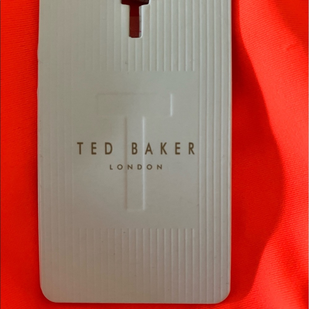 NWT TED BAKER LONDON Coral Pikaa one piece Swimsuit - Picture 5 of 7